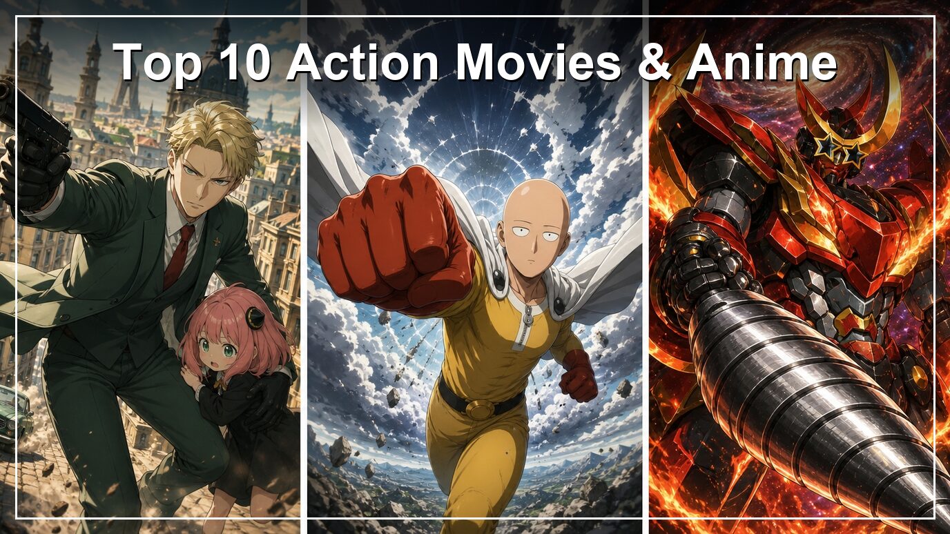 10 Best Action Anime & Where to Stream Them in the US (2026)