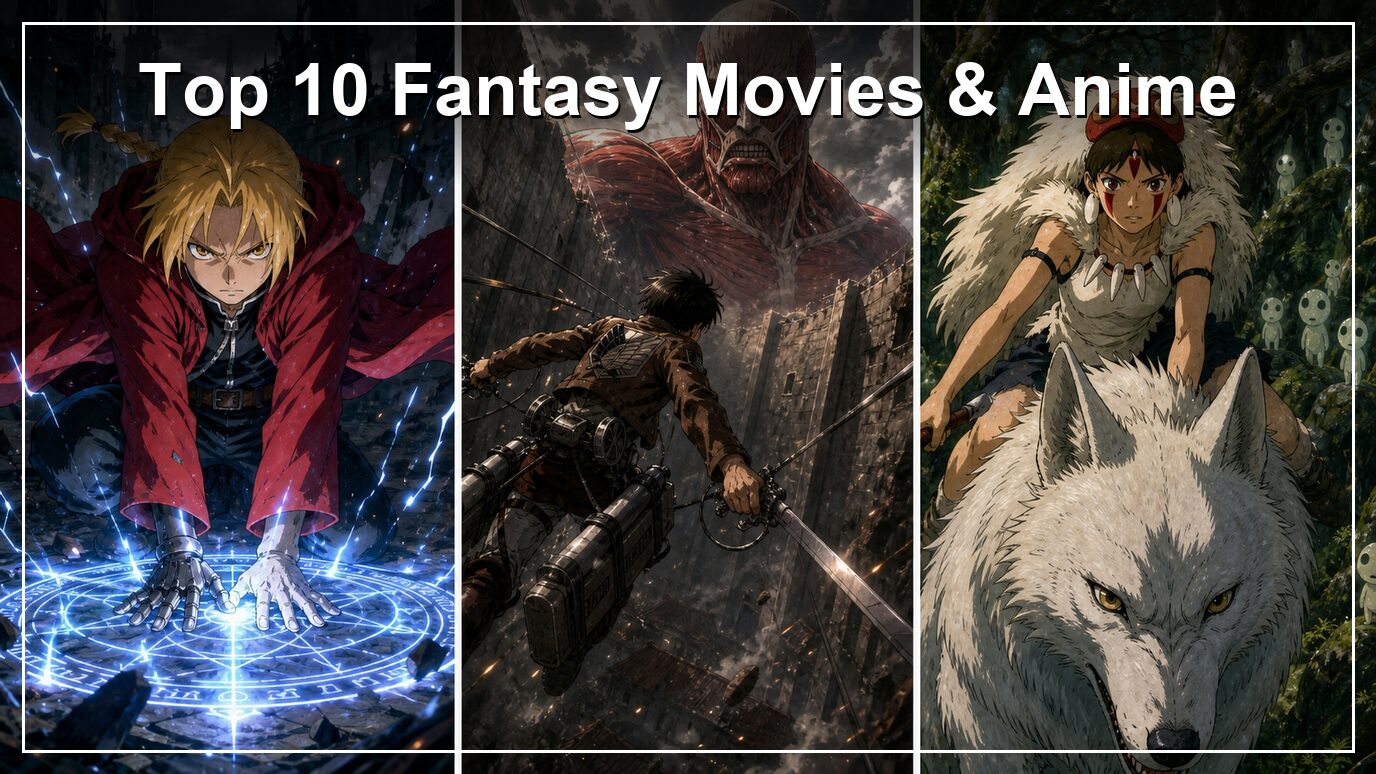 10 Best Fantasy Anime & Where to Stream Them in the US (2026)