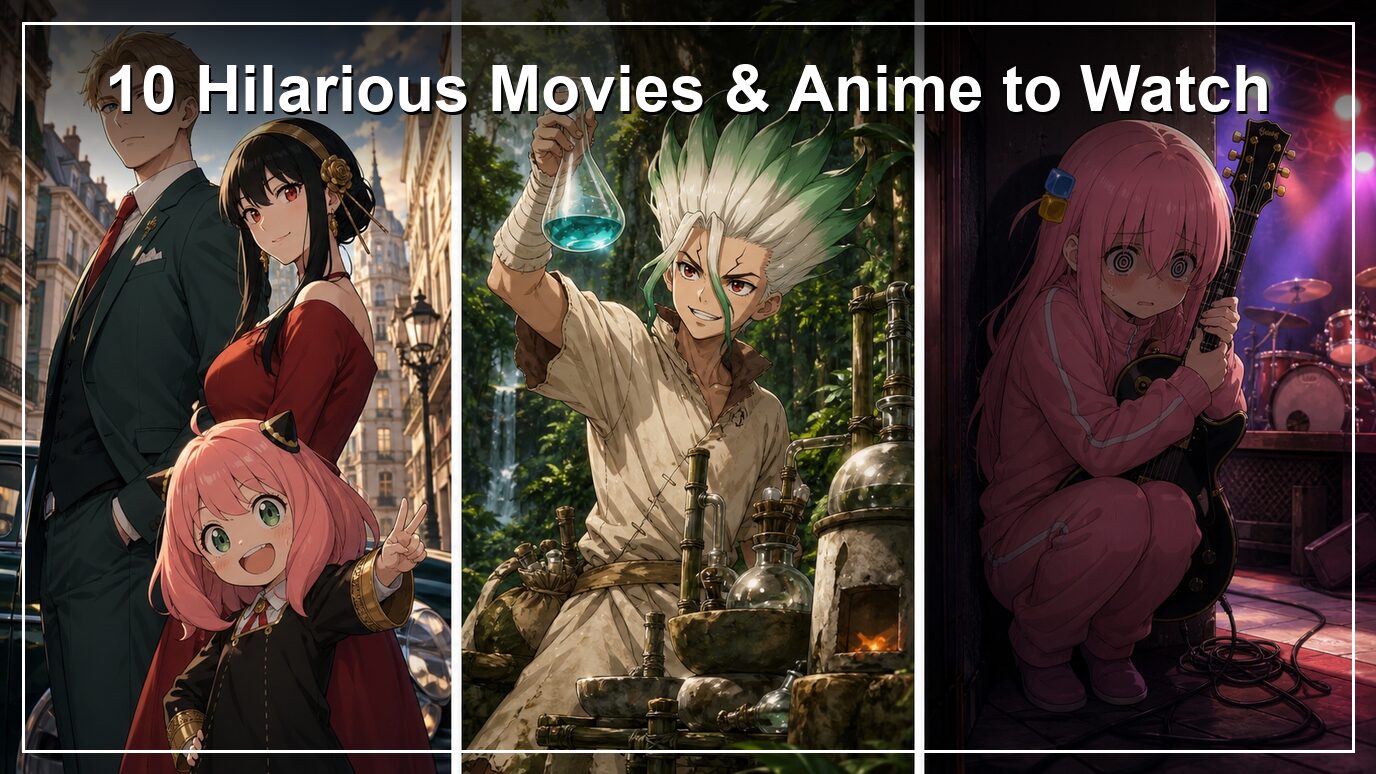 10 Funniest Anime & Where to Stream Them in the US (2026)