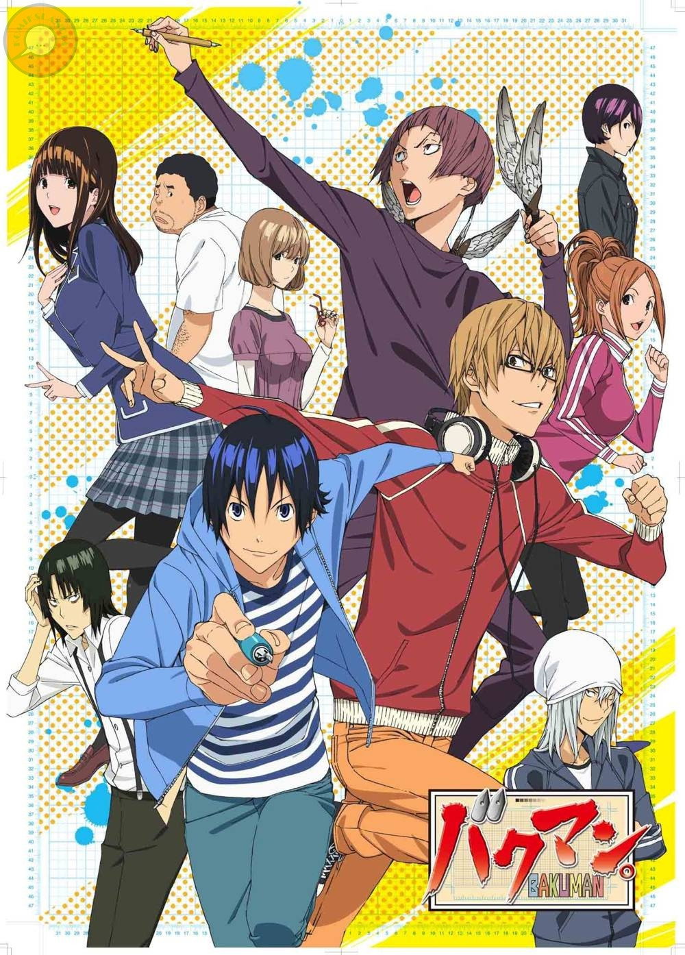Bakuman. Season 2 anime key visual