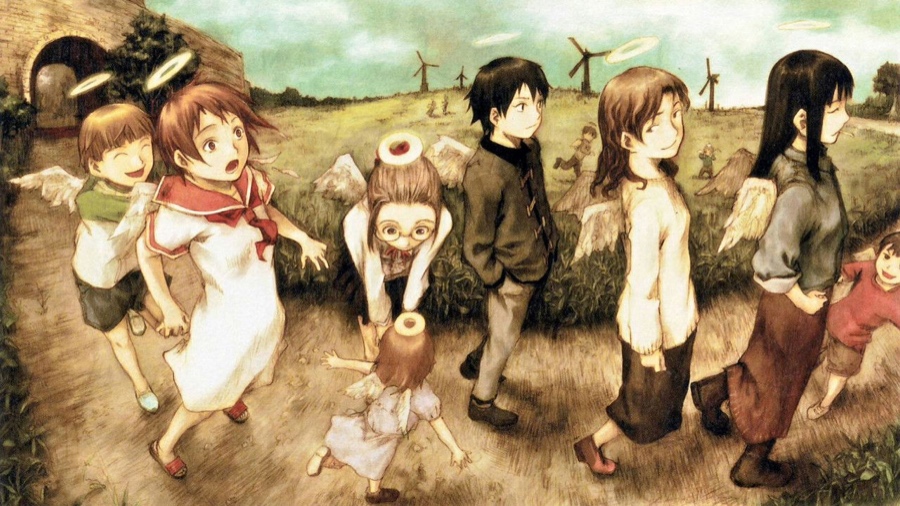 Haibane Renmei (2002) scene