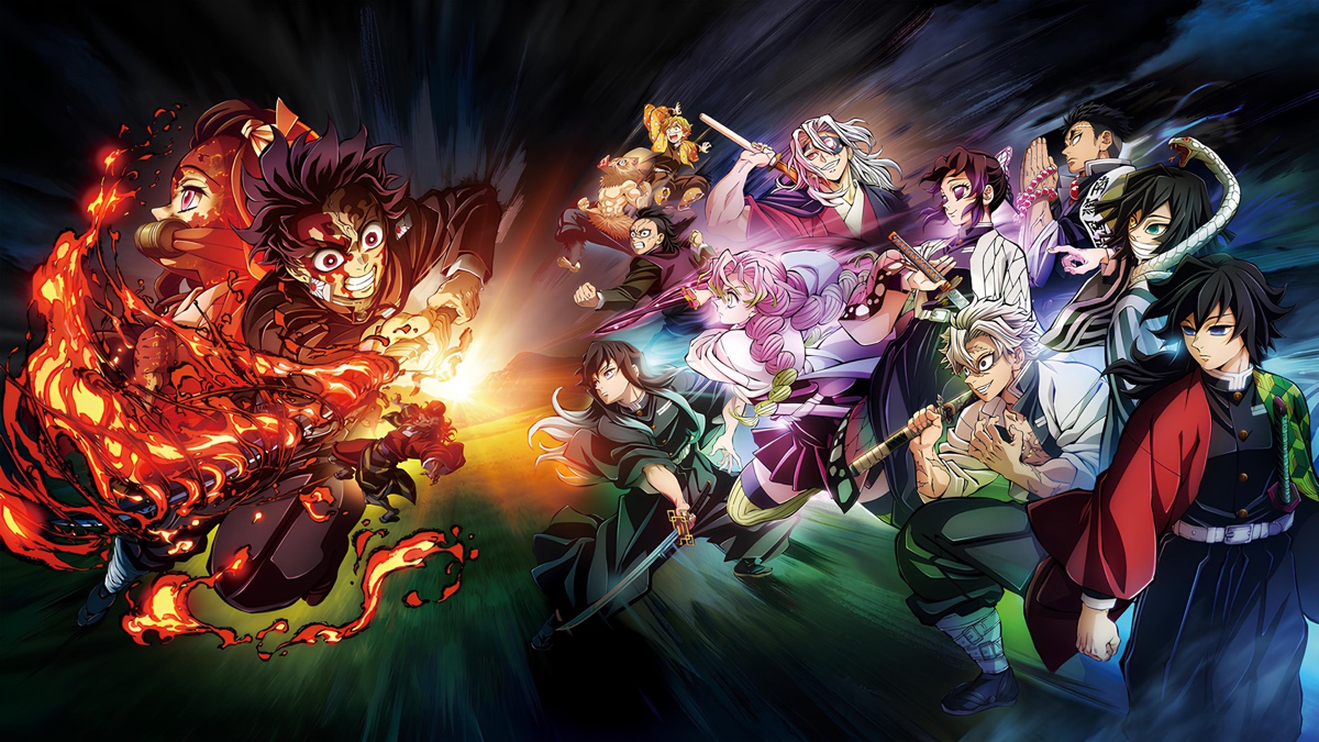 Demon Slayer Hashira and Tanjiro