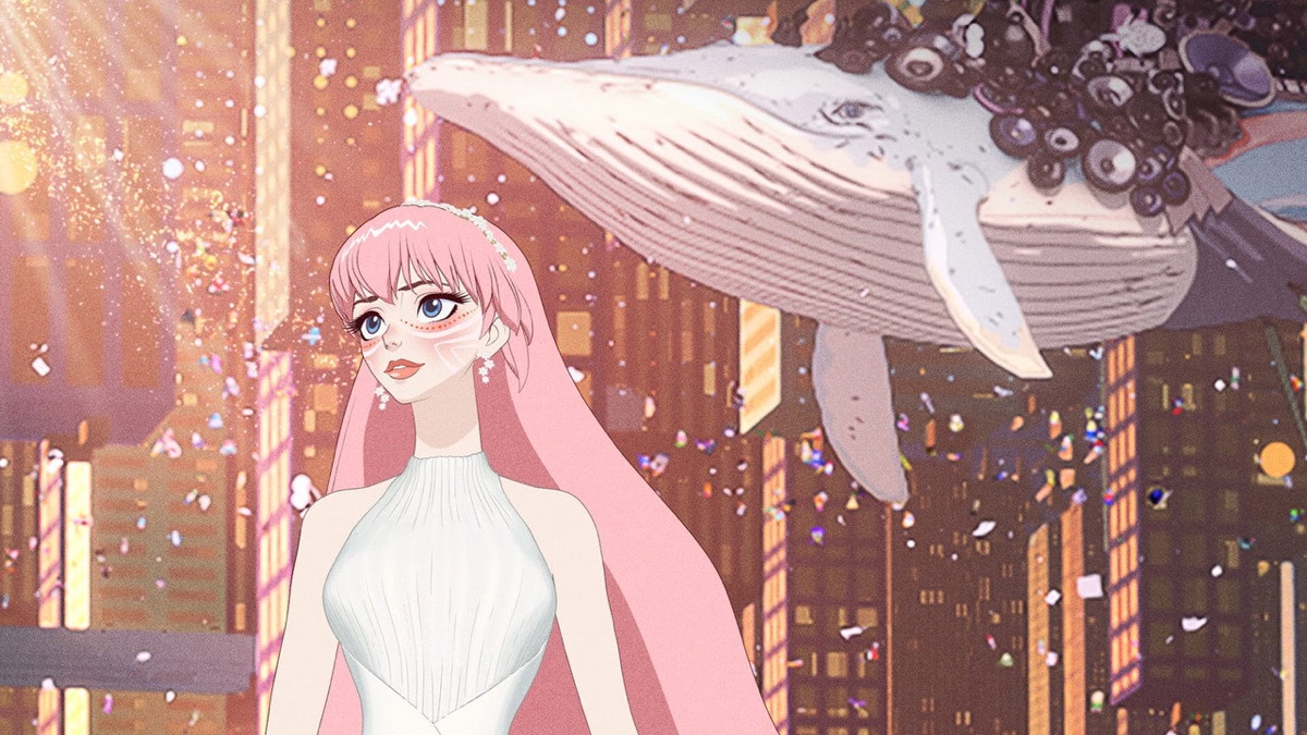 Belle - Belle and the singing whale in the skies over U