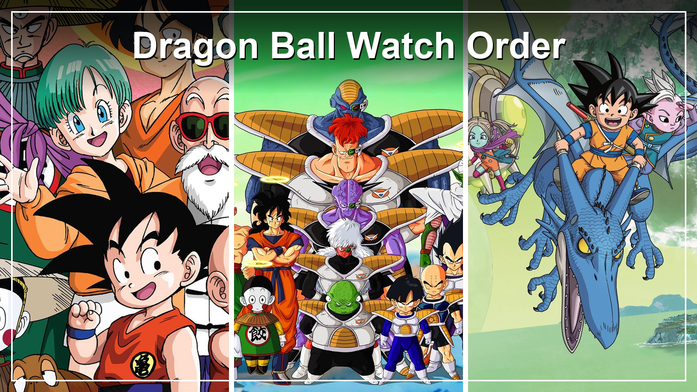 Dragon Ball Watch Order With Super: Beerus, and Where Each Streams