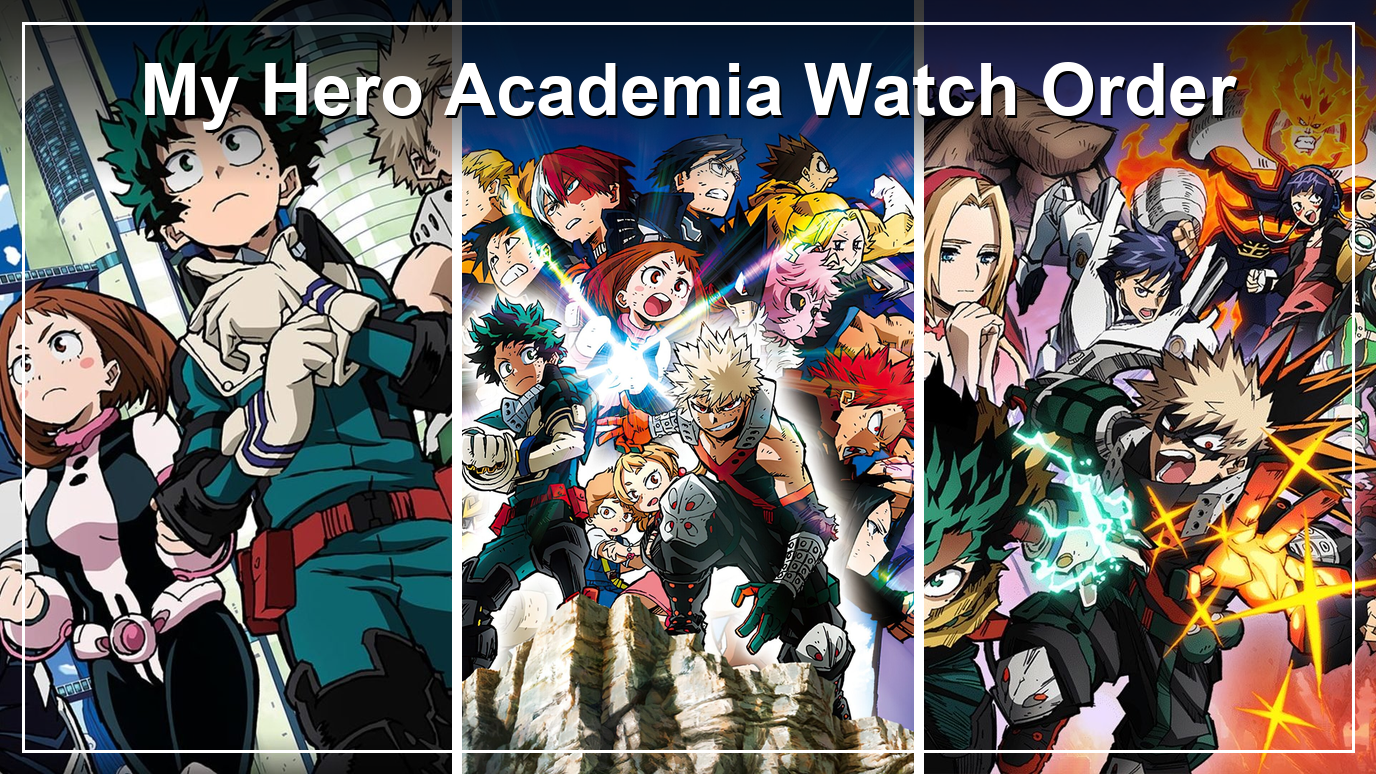 My Hero Academia Watch Order With Movies, and Which Seasons Netflix Has
