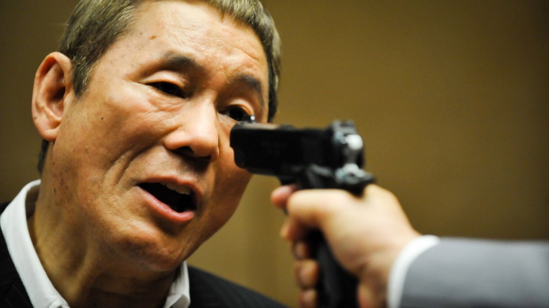 Beyond Outrage (2012) - Otomo (Beat Takeshi) with a gun pointed at his head