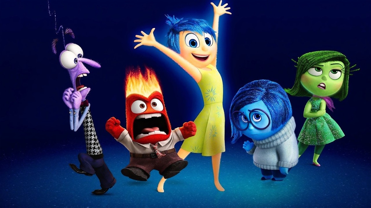 Inside Out (2015) - Joy, Sadness, Anger, Fear and Disgust