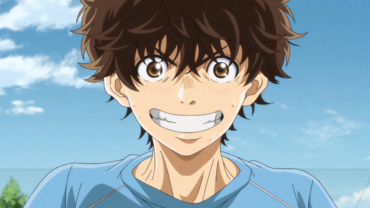 Aoashi - Ashito grinning in episode 13