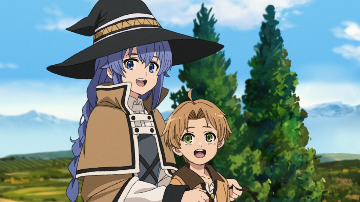 Mushoku Tensei Season 1: Roxy with young Rudeus